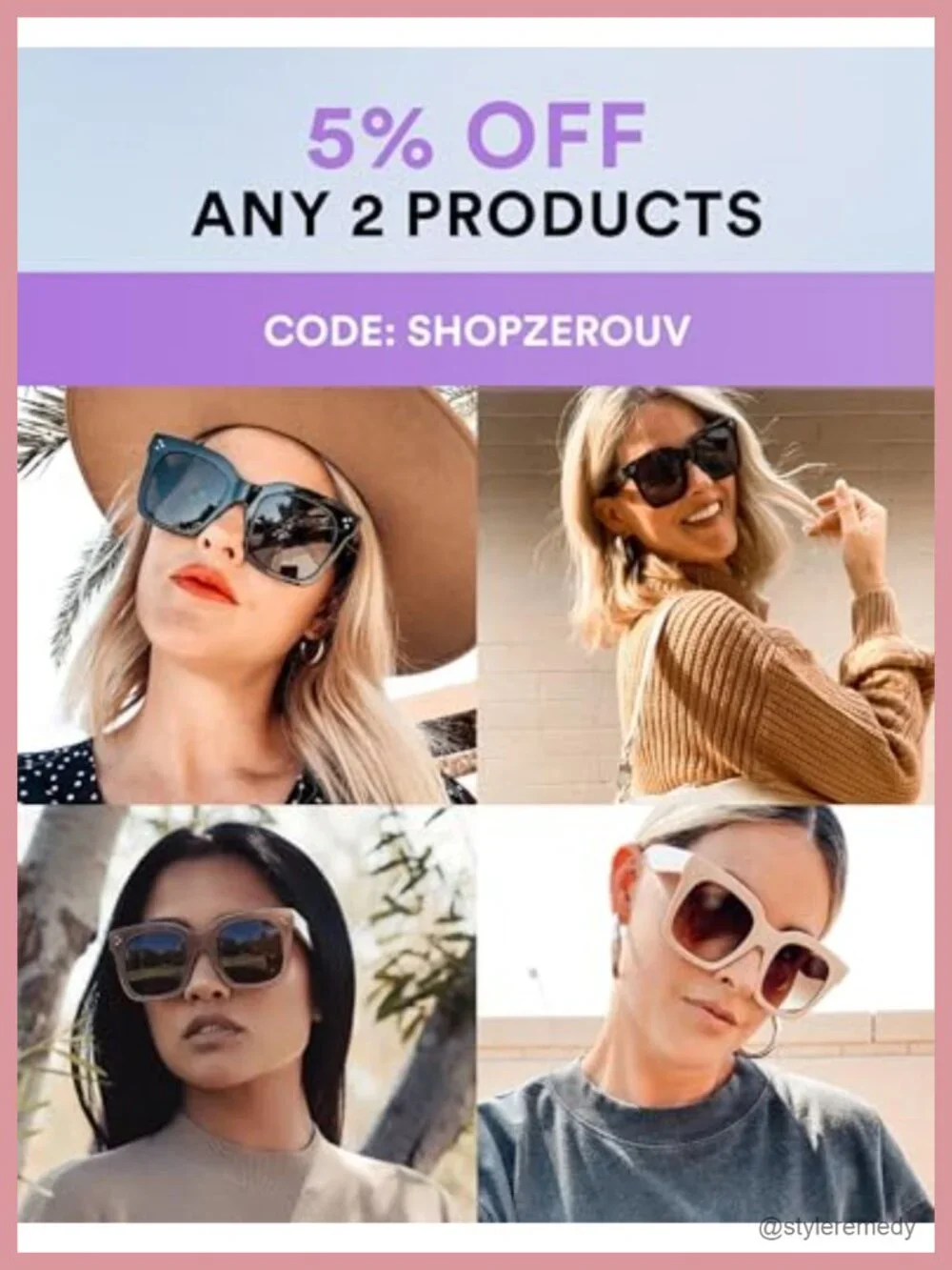 Oversized Retro Square Sunglasses for Women 50mm UV400 Protection